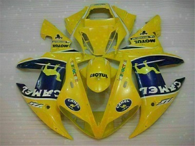 Carénage Yamaha R1 02-03 - Jaune
