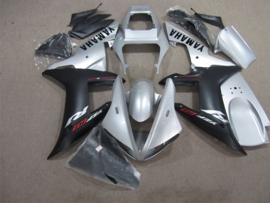 Carénage Yamaha R1 02-03 - Noir Argent