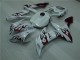 Carénage Yamaha R1 04-06 - Blanc Rouge Flamme Carénage Yamaha R1 04-06 - Blanc Rouge Flamme