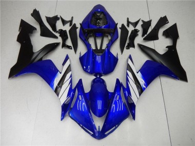 Carénage Yamaha R1 04-06 - Bleu Blanc Noir