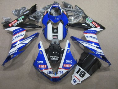 Carénage Yamaha R1 04-06 - Bleu Blanc Volvo Sterilgarda 19