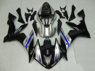 Carénage Yamaha R1 04-06 - Bleu Noir Argent