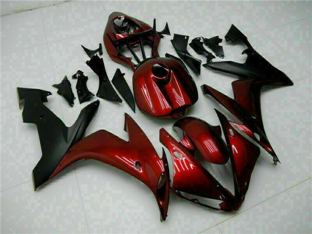 Carénage Yamaha R1 04-06 - Rouge Noir Carénage Yamaha R1 04-06 - Rouge Noir