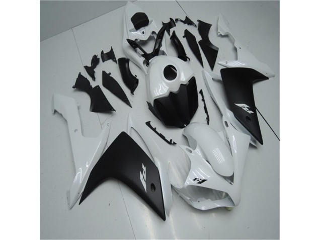 Carénage Yamaha R1 07-08 - Blanc Noir Carénage Yamaha R1 07-08 - Blanc Noir