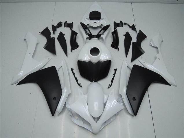 Carénage Yamaha R1 07-08 - Blanc Noir Carénage Yamaha R1 07-08 - Blanc Noir