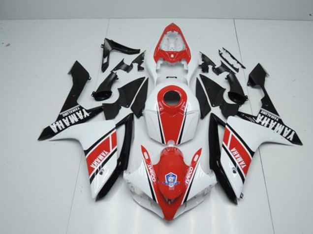 Carénage Yamaha R1 07-08 - Factory Rouge Blanc