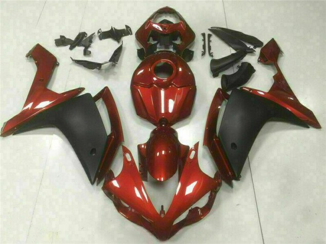 Carénage Yamaha R1 07-08 - Rouge Noir Carénage Yamaha R1 07-08 - Rouge Noir