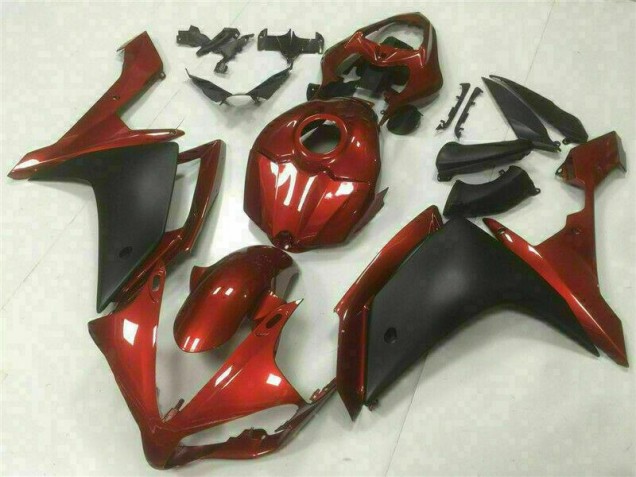Carénage Yamaha R1 07-08 - Rouge Noir Carénage Yamaha R1 07-08 - Rouge Noir