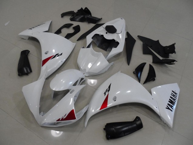 Carénage Yamaha R1 09-11 - Blanc Noir Carénage Yamaha R1 09-11 - Blanc Noir