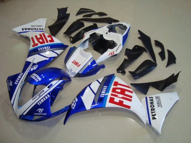 Carénage Yamaha R1 09-11 - Bleu Blanc Fiat