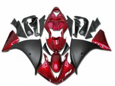 Carénage Yamaha R1 09-11 - Rouge Noir
