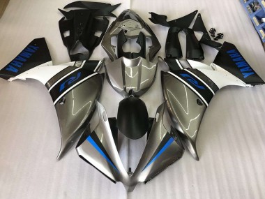 Carénage Yamaha R1 12-14 - Argent Bleu