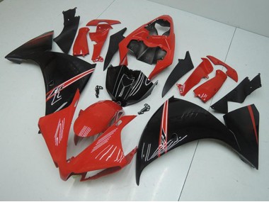 Carénage Yamaha R1 12-14 - Rouge Noir