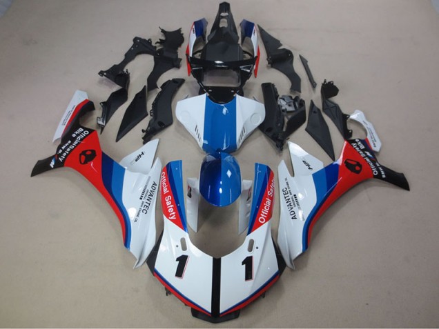 Carénage Yamaha R1 15-19 - Blanc Bleu Rouge Advantec Carénage Yamaha R1 15-19 - Blanc Bleu Rouge Advantec
