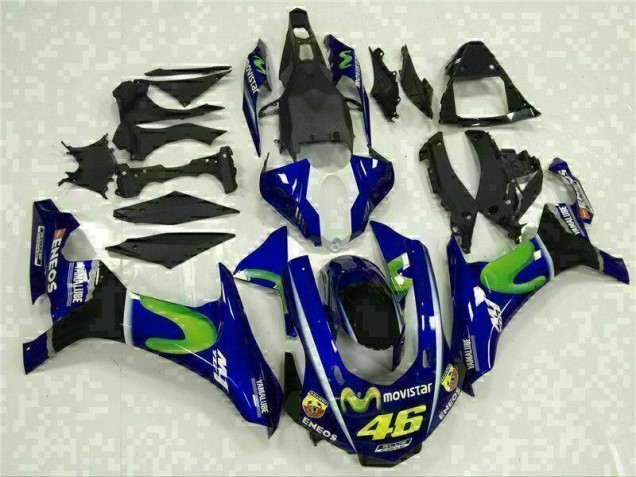 Carénage Yamaha R1 15-19 - Bleu