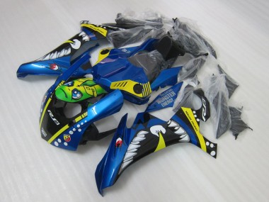 Carénage Yamaha R1 15-19 - Bleu Rossi