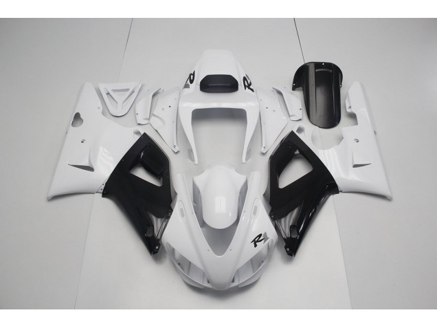 Carénage Yamaha R1 98-99 - Blanc Nacré Noir