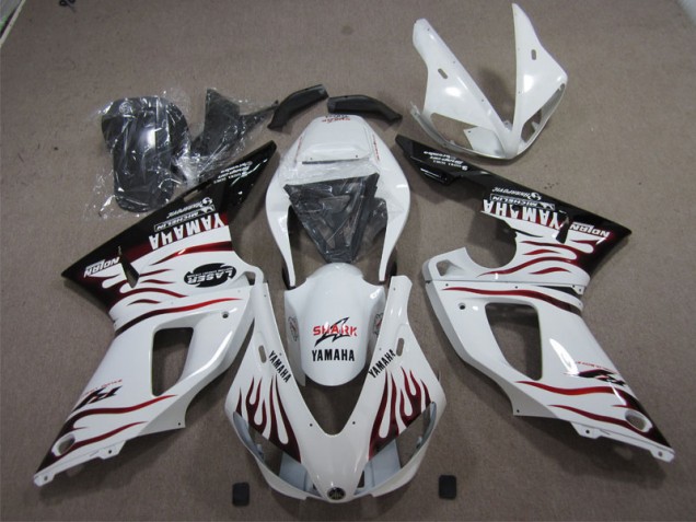 Carénage Yamaha R1 98-99 - Blanc Requin Carénage Yamaha R1 98-99 - Blanc Requin