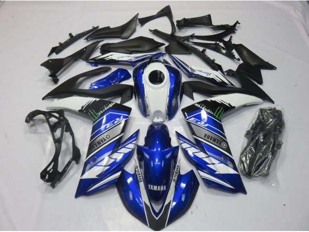Carénage Yamaha R3 15-22 - Monster Bleu Carénage Yamaha R3 15-22 - Monster Bleu