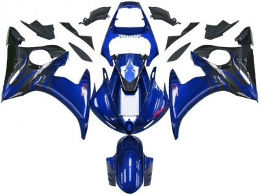 Carénage Yamaha R6 03-05 - Bleu Noir
