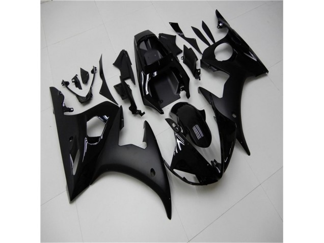 Carénage Yamaha R6 03-05 - Brillant Noir Mat Carénage Yamaha R6 03-05 - Brillant Noir Mat