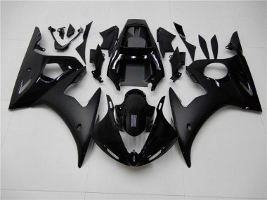 Carénage Yamaha R6 03-05 - Brillant Noir Mat