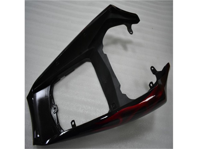 Carénage Yamaha R6 03-05 - Noir Rouge Flamme Carénage Yamaha R6 03-05 - Noir Rouge Flamme