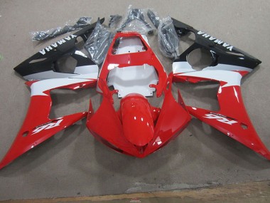 Carénage Yamaha R6 03-05 - Rouge Blanc