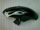 Carénage Yamaha R6 06-07 - Argent Flamme Noir Carénage Yamaha R6 06-07 - Argent Flamme Noir