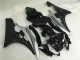 Carénage Yamaha R6 06-07 - Argent Noir Carénage Yamaha R6 06-07 - Argent Noir
