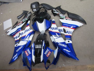 Carénage Yamaha R6 06-07 - Blanc Bleu Sterilgarda Volvo