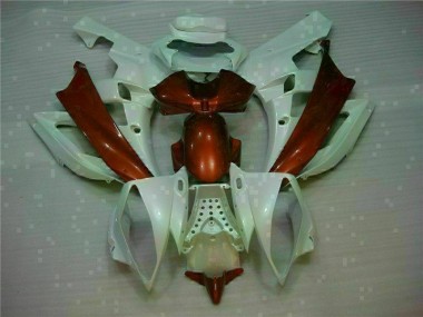 Carénage Yamaha R6 06-07 - Blanc Brun