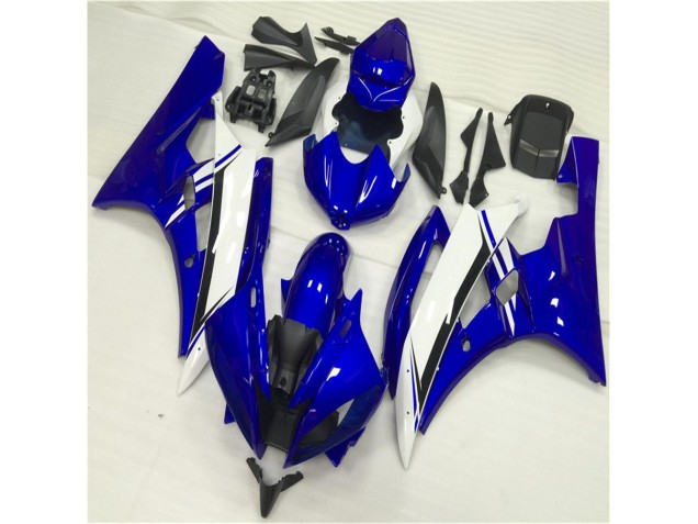 Carénage Yamaha R6 06-07 - Bleu Blanc Carénage Yamaha R6 06-07 - Bleu Blanc