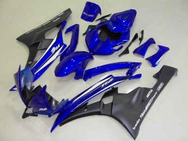 Carénage Yamaha R6 06-07 - Bleu Noir