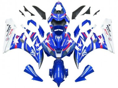Carénage Yamaha R6 06-07 - Bleu Star Fiat