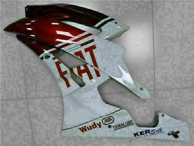 Carénage Yamaha R6 06-07 - Brun Blanc Carénage Yamaha R6 06-07 - Brun Blanc