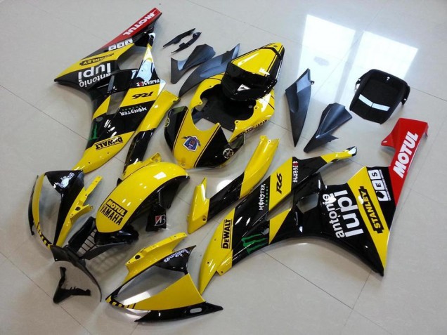 Carénage Yamaha R6 06-07 - Jaune Monster Lupi Carénage Yamaha R6 06-07 - Jaune Monster Lupi
