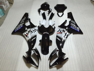 Carénage Yamaha R6 06-07 - Noir Brillant