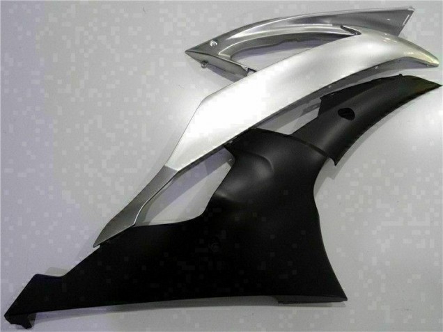 Carénage Yamaha R6 08-16 - Argent Noir Carénage Yamaha R6 08-16 - Argent Noir