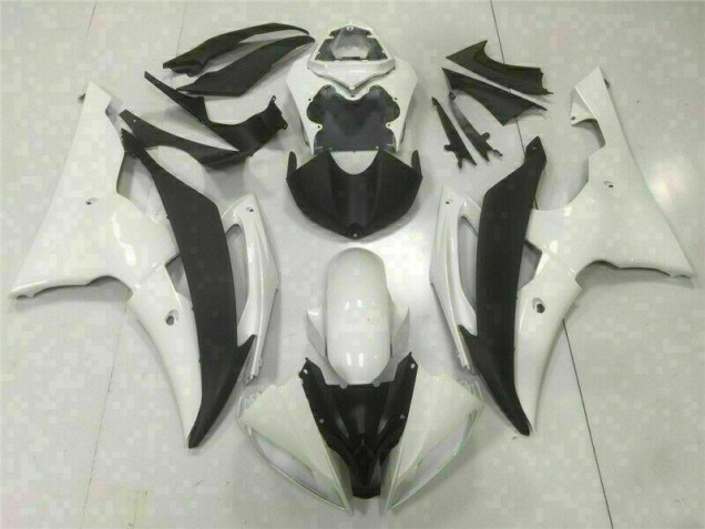 Carénage Yamaha R6 08-16 - Blanc