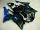 Carénage Yamaha R6 08-16 - Bleu Flamme Noir Carénage Yamaha R6 08-16 - Bleu Flamme Noir