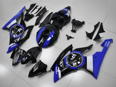 Carénage Yamaha R6 08-16 - Bleu Noir