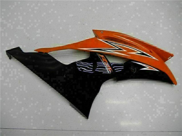 Carénage Yamaha R6 08-16 - Orange Noir Carénage Yamaha R6 08-16 - Orange Noir