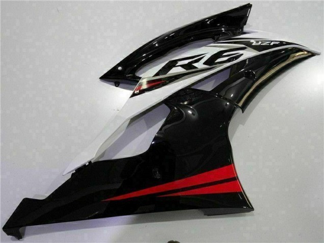 Carénage Yamaha R6 08-16 - Rouge Noir Carénage Yamaha R6 08-16 - Rouge Noir