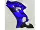 Carénage Yamaha R6 17-23 - Bleu Noir Carénage Yamaha R6 17-23 - Bleu Noir