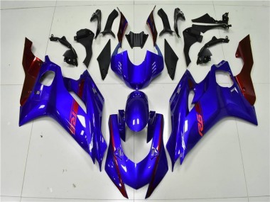 Carénage Yamaha R6 17-23 - Bleu Rouge