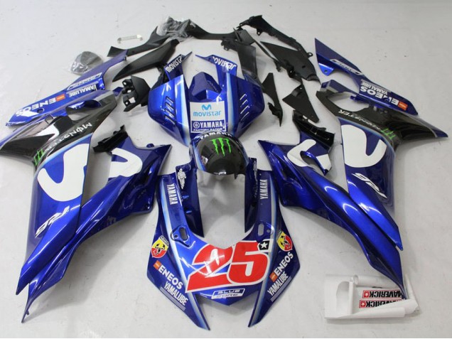 Carénage Yamaha R6 17-23 - Movistar