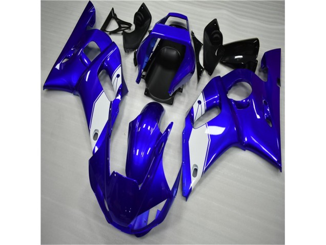 Carénage Yamaha R6 98-02 - Blanc Bleu Carénage Yamaha R6 98-02 - Blanc Bleu