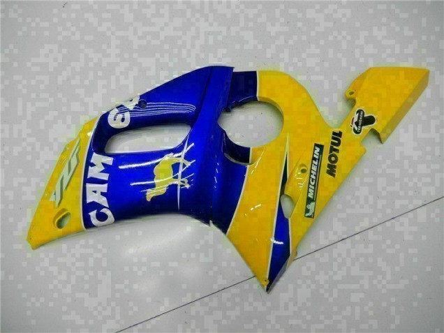 Carénage Yamaha R6 98-02 - Jaune Bleu Carénage Yamaha R6 98-02 - Jaune Bleu