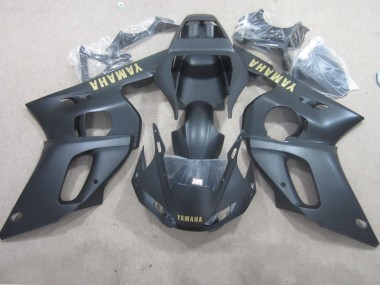 Carénage Yamaha R6 98-02 - Noir Jaune Décalque